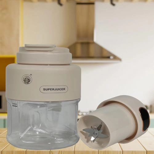 Mini Electric Food Processor - Wireless & Rechargeable