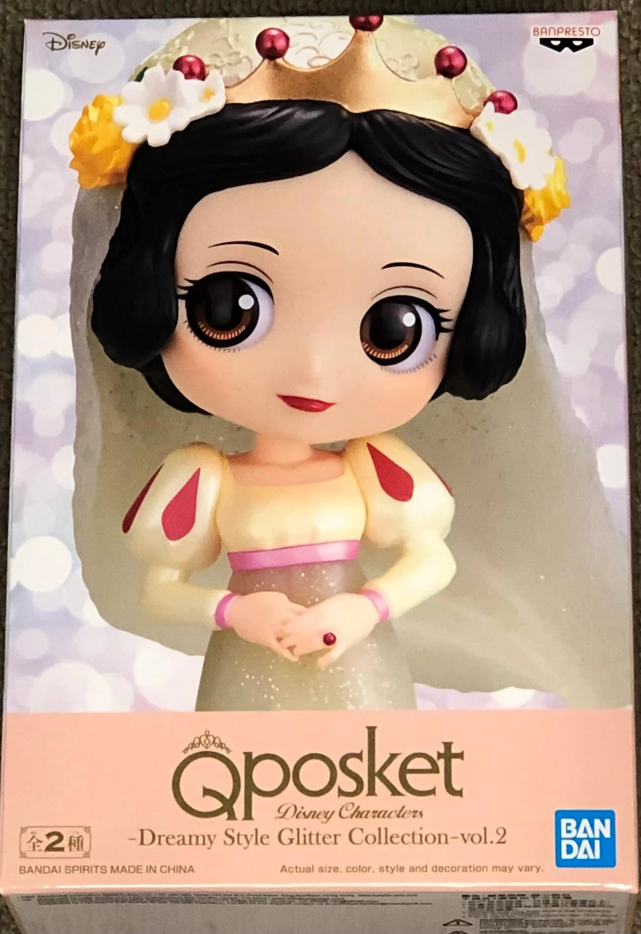 Banpresto Snow White - Disney - Q Posket - Disney Dreamy Style Glitter Collection Vol.2 (14 cm) (4983164185669)
