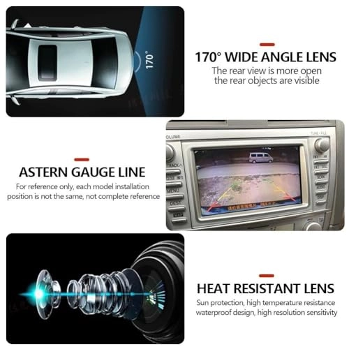 Rear View Backup Camera - Night vision 720 x 540 Pixels