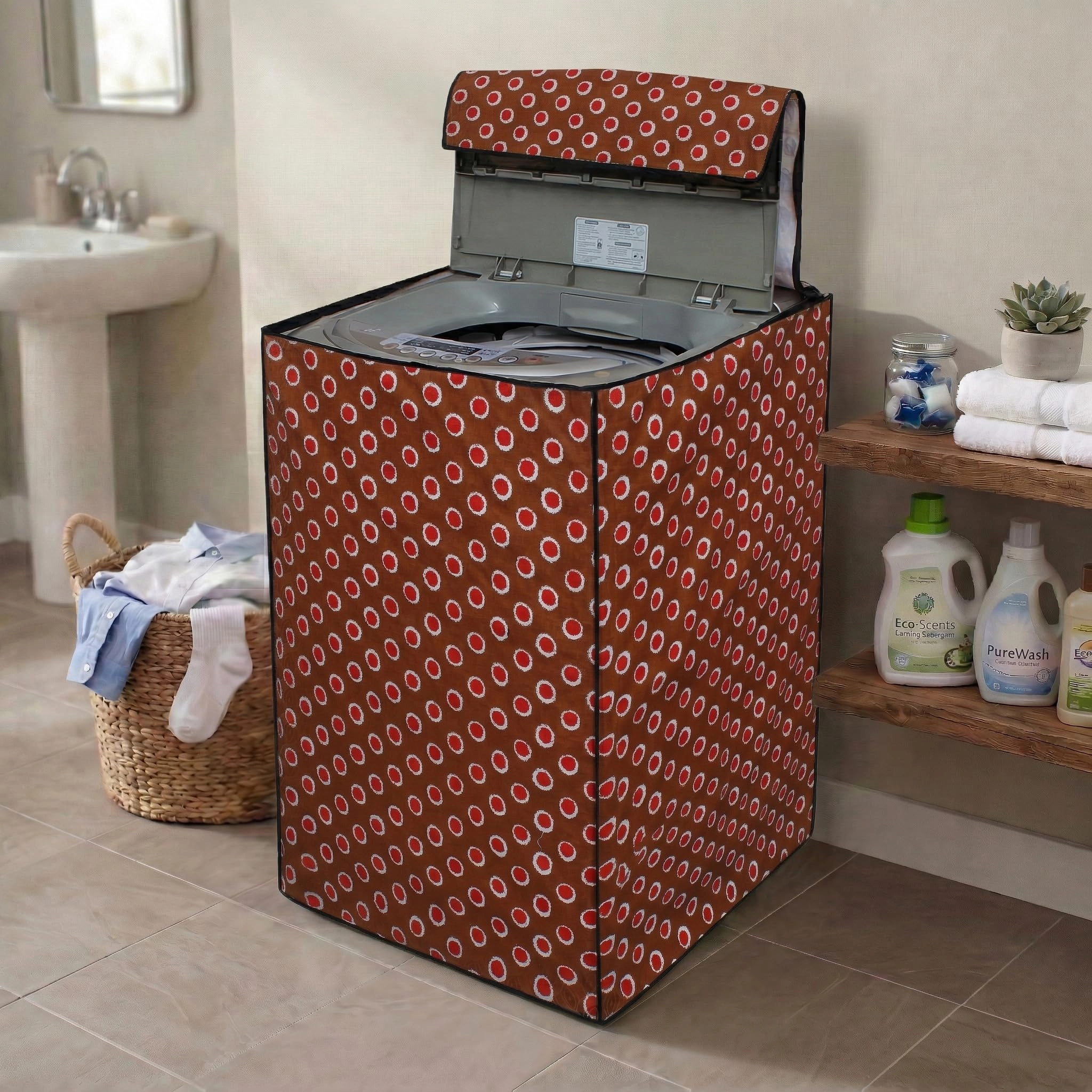 Dream Care Furnishings Pvt Ltd Front Load Washing Machine Cover - 5 Kg 5.2 Kg 5.5 Kg
