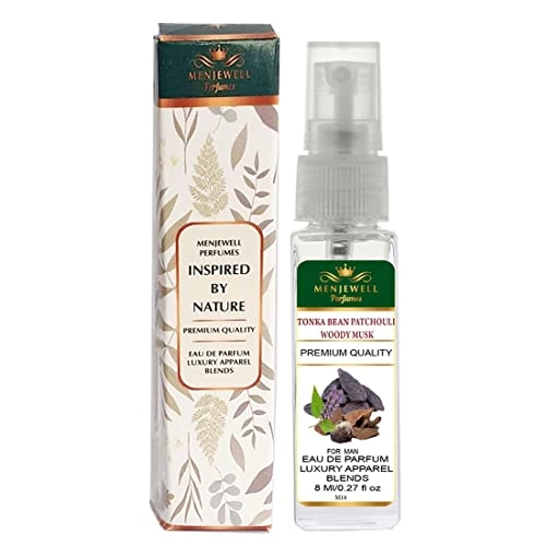 Tonka Bean Patchouli Woody Musk Eau de Parfum 8ml