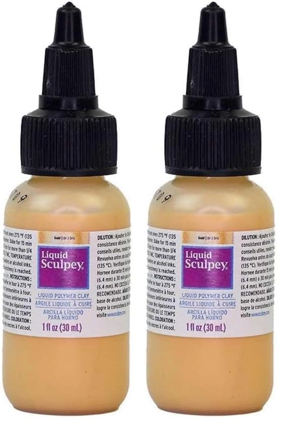 Polyform Liquid Polymer Oven-Bake Clay 2pcs.