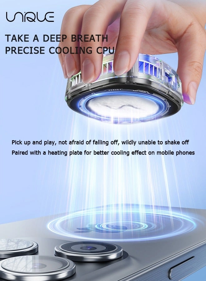 Magnetic Phone Cooler - RGB Transparent