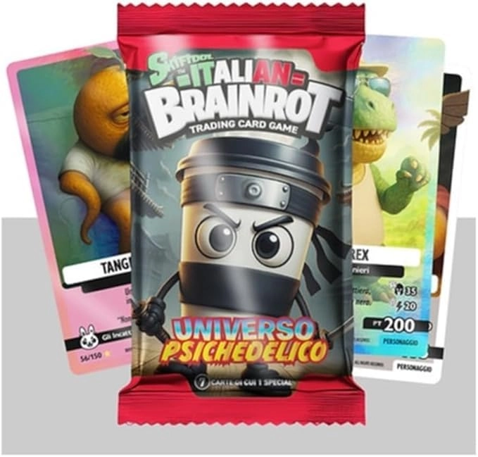 Italian Brainrot - 24 Sealed Bags 2024 Collection - Trading Card Game
