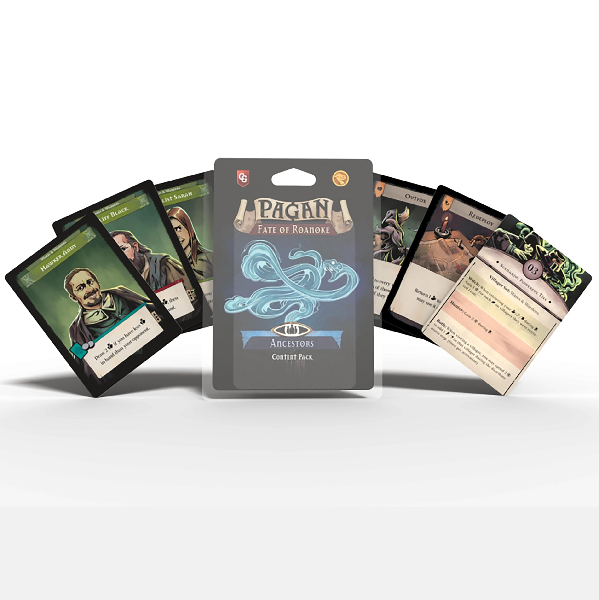 Capstone Games Pagan: Fate of Roanoke: Ancestors - Card Game