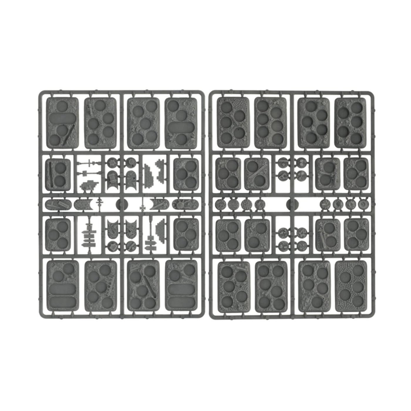 Plastic Urban Rubble Bases - 28 piece(s)