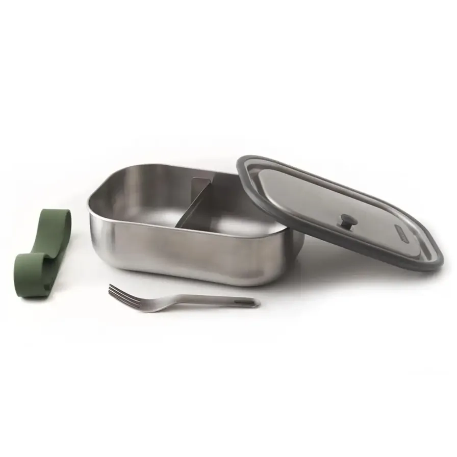 Stainless Steel Lunch Box - Olive 1L