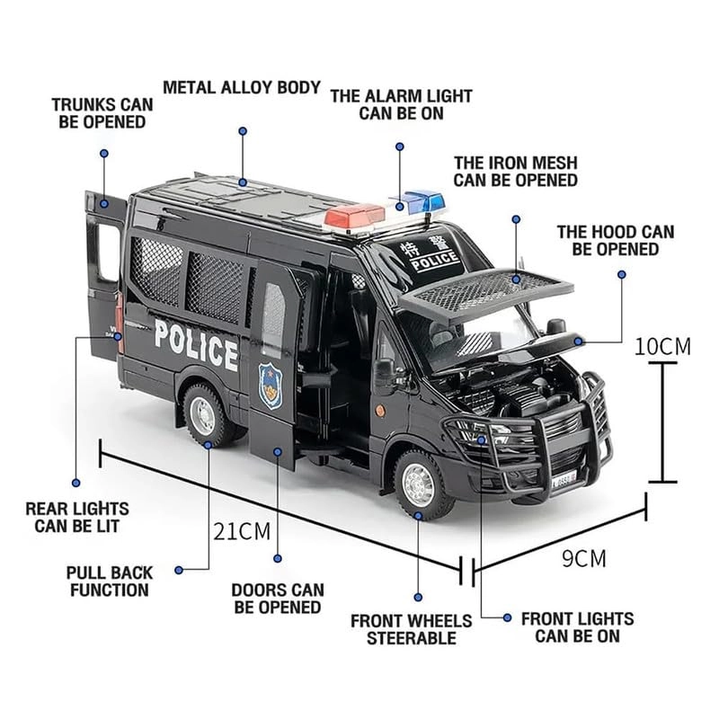 SOVIEXA Van Police - 1:24