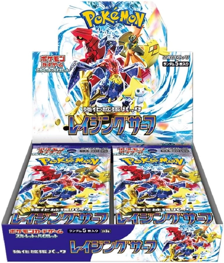 Pokémon Scarlet & Violet Enhanced Expansion Pack Raging Surf Booster Box - Japanese 30pcs