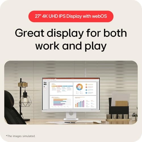 SMART Monitor - 27U731SA-W.AEK 27 inch 4K UHD