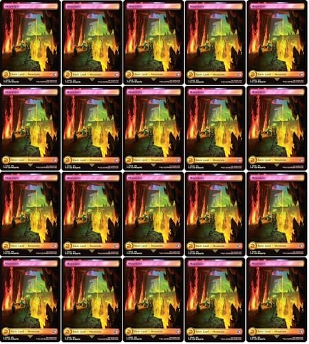 Magic The Gathering Final Fantasy Full Art Lands - 20pcs