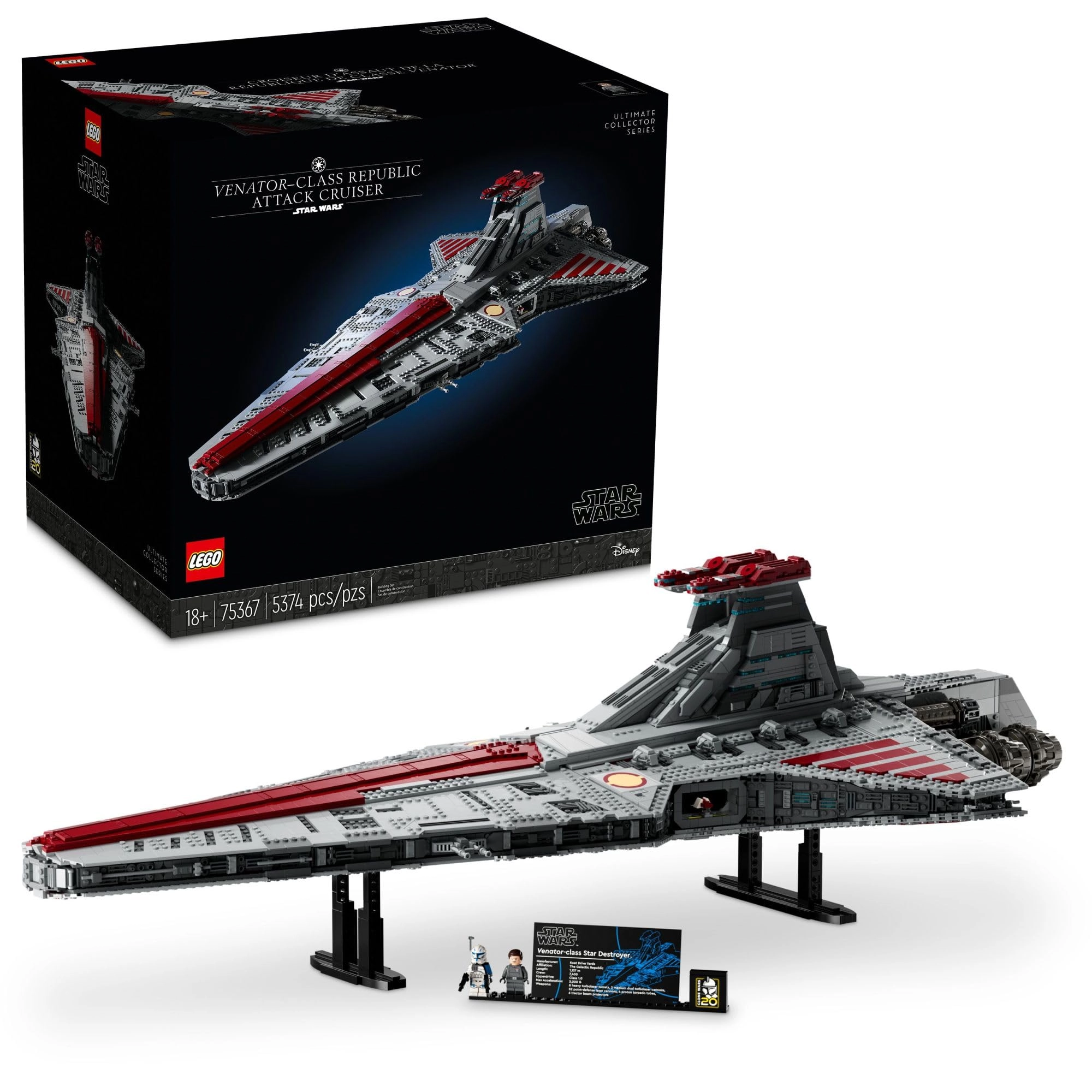 Star Wars Venator-Class Republic Attack Cruiser (75367)