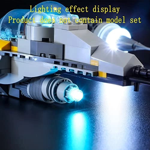 LED Light Set for LEGO The N-1 Starfighter-Mandalorianers 75325 - Paper Star Wars 110