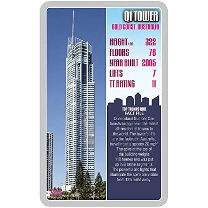 SKYSCRAPERS CLASSICS CARD GAME - 6+