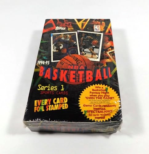 1994/1995 Series 1 Basketball Cards Box - 36pcs