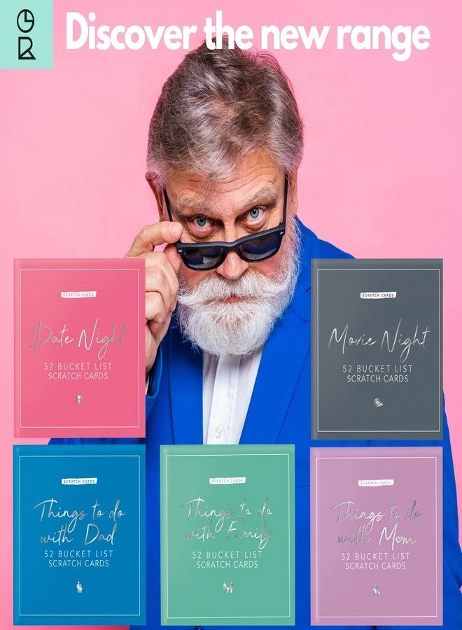 Scratch Cards Bucket List Edition - 52 Things to do with Family Reveal Exciting Activities