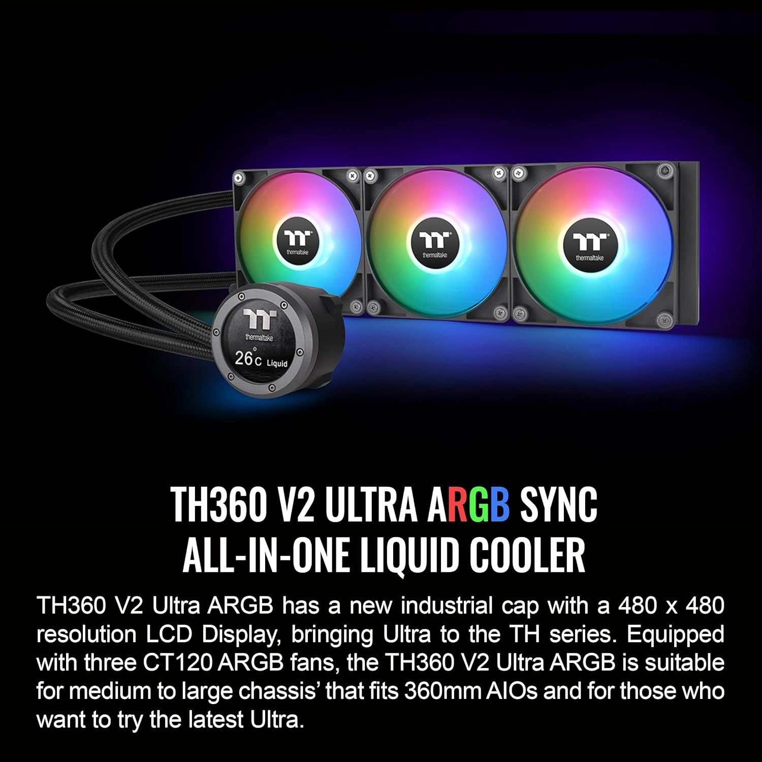 TH360 V2 Ultra - 3 fan(s)