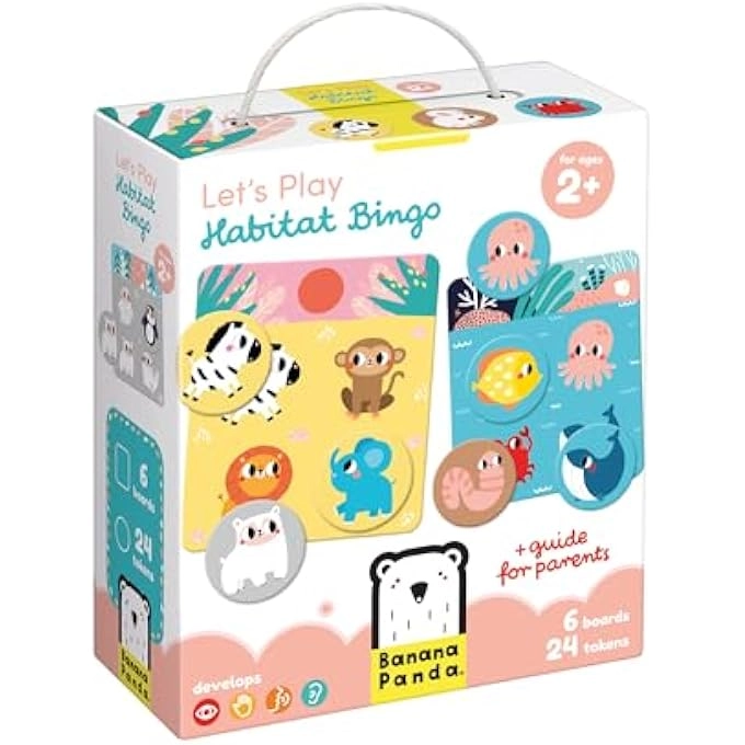 HABITAT BINGO GAME - 2 YEARS +