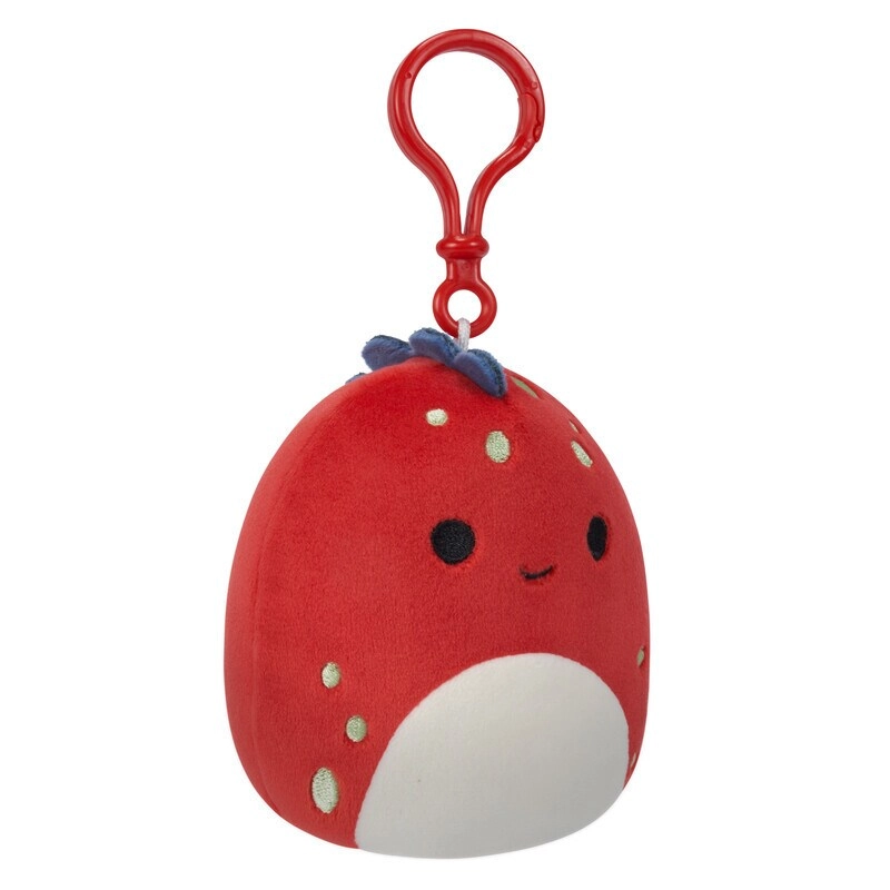 Dolan Red Dino - 3.5" Clip-On Washable Squishy