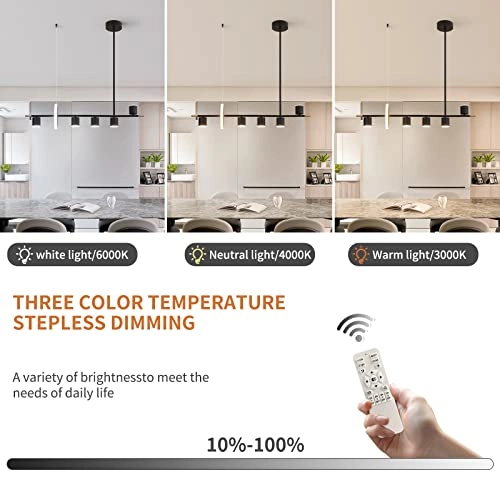 LED Pendant Light - 47.2in(120cm)