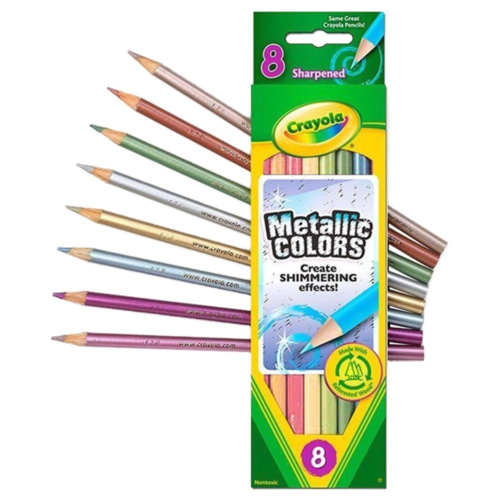 Crayola Metallic FX Colored Pencils - 8