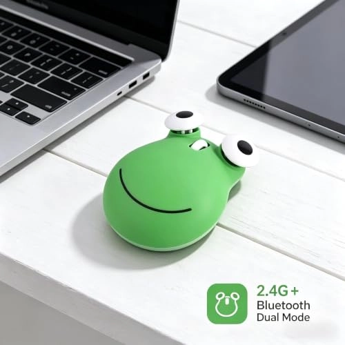Frog-Shaped Mouse - Bluetooth