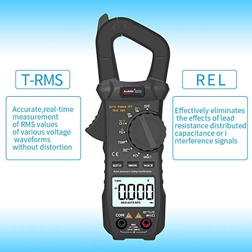 True RMS Digital Multimeter Clamp Meter