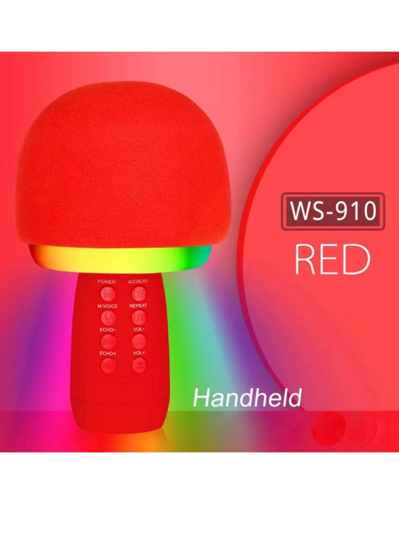 Portable Wireless Karaoke Microphone - two Y21 microphones