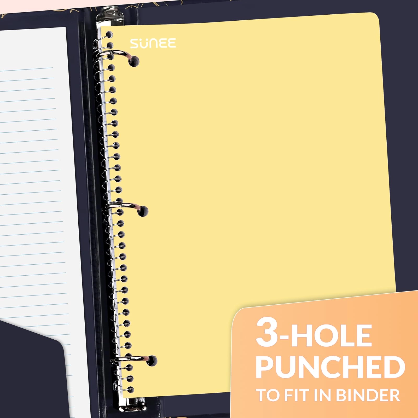 Spiral Notebook 8" x 10-1/2" Spiral - Lined 70 Sheets