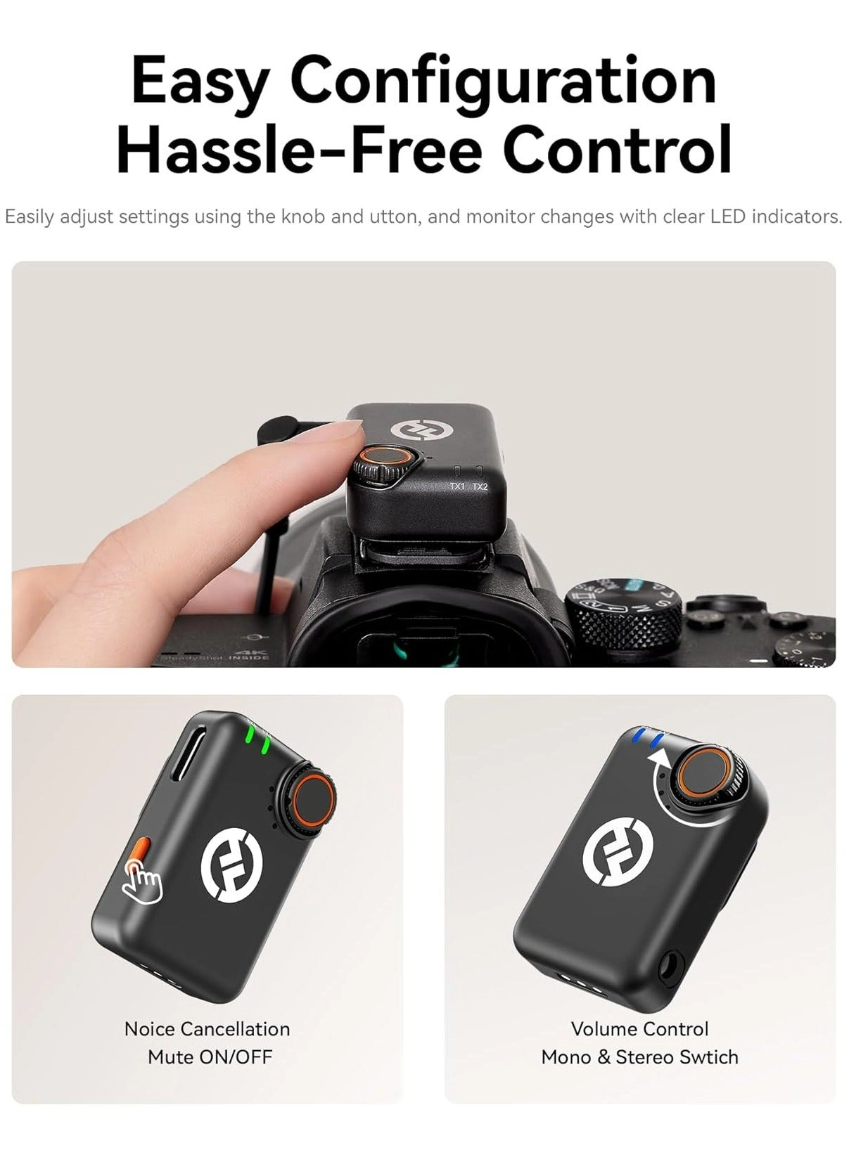 LARK M2S Lightning+USB+3.5mm-Mini-Jack Microphone