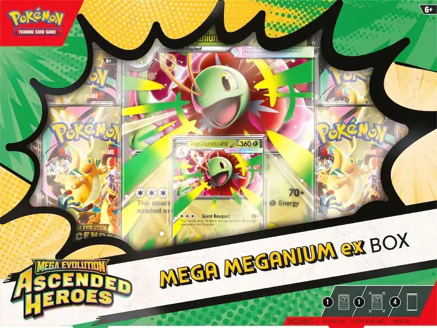 Pokémon Mega Evolution Ascended Heroes ex Box - 1pcs