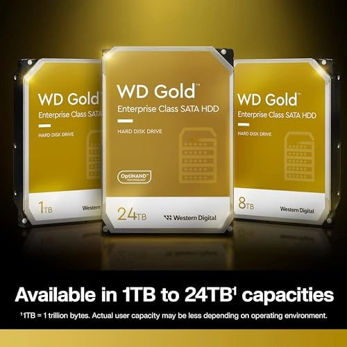 WD Gold 3.5" 7200rpm 512MB SATA 6Gb/s (WD181KRYZ-SPAGBB0) - 18TB