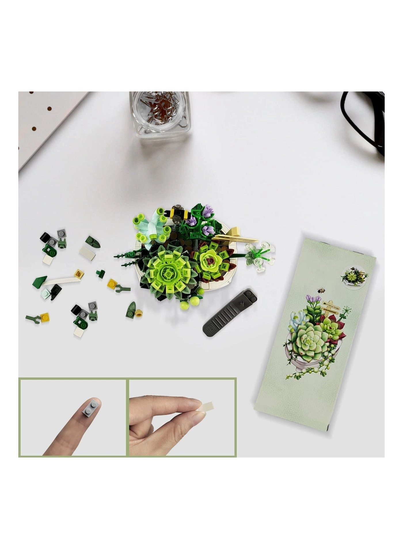 Mini Bricks Bonsai Model - ABS 4.72*3.15*2.96 inch