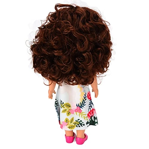 White Girl Doll - 14in cloth