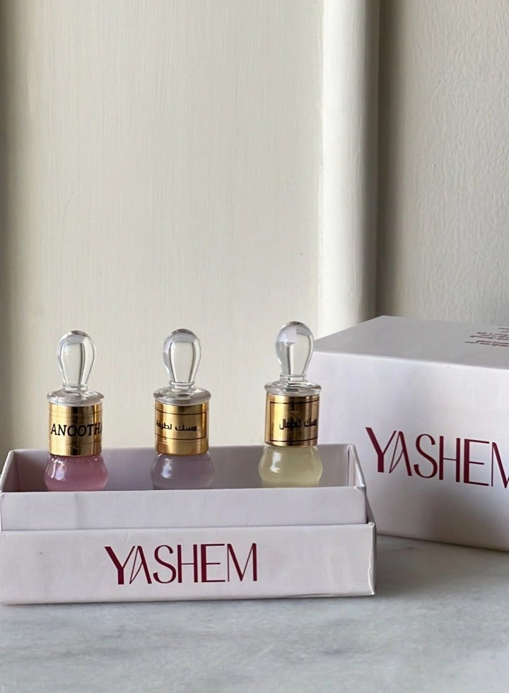 Latifa Musk + Baby Musk + Alonootha Musk Eau de Parfum