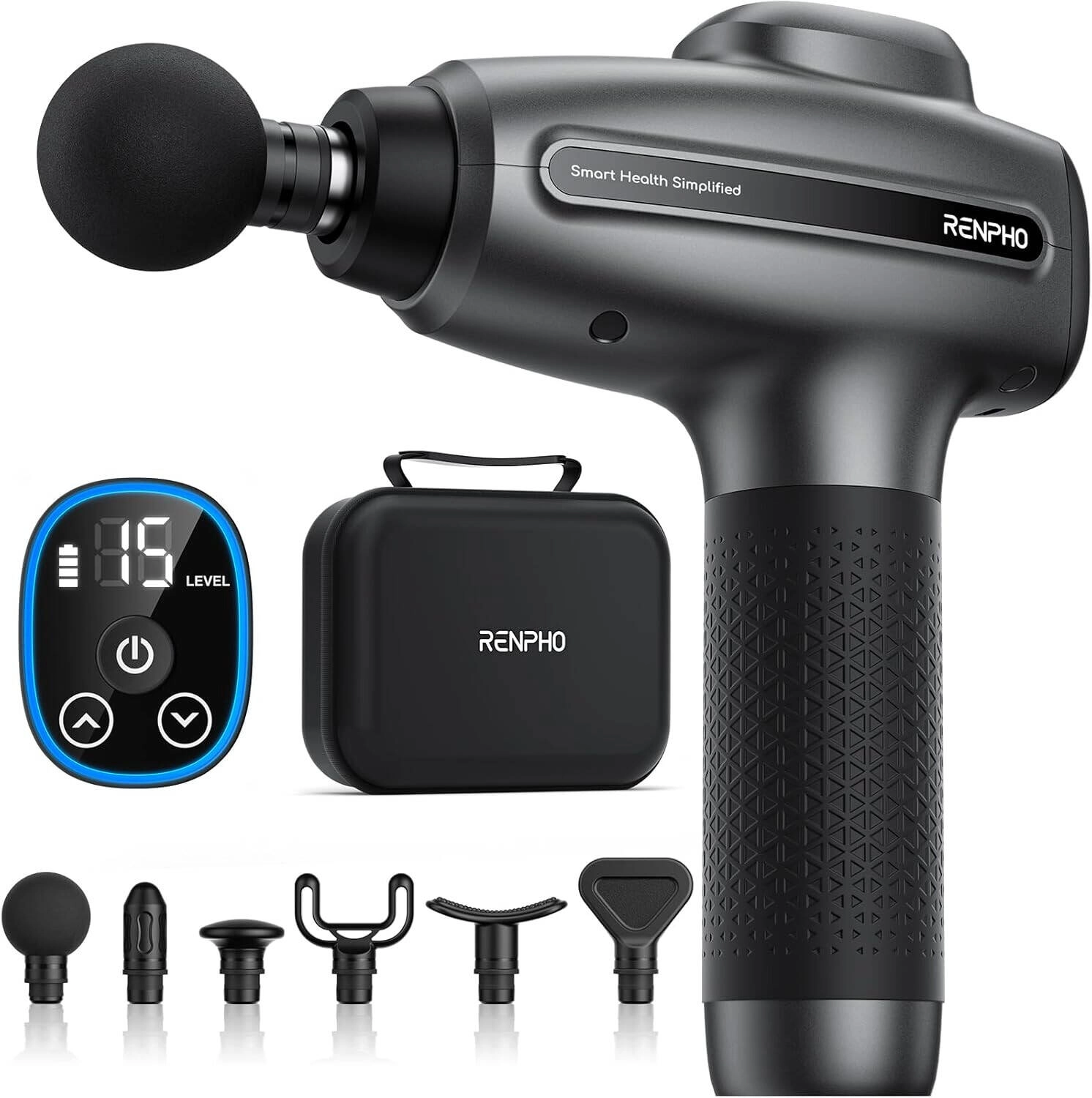 Fipka R-WMG01-BLK Massage Gun