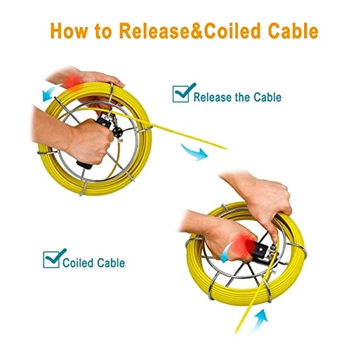 Endoscope Inspection Accessories Cable - 17mm 80 m