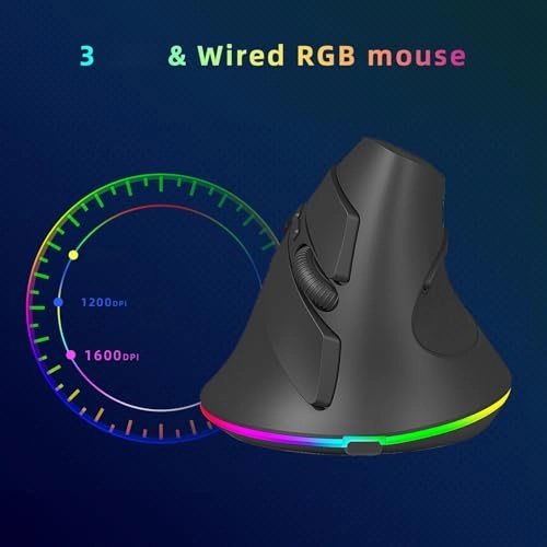 Wireless Dual Mode Mouse - 2.4G BT5.1