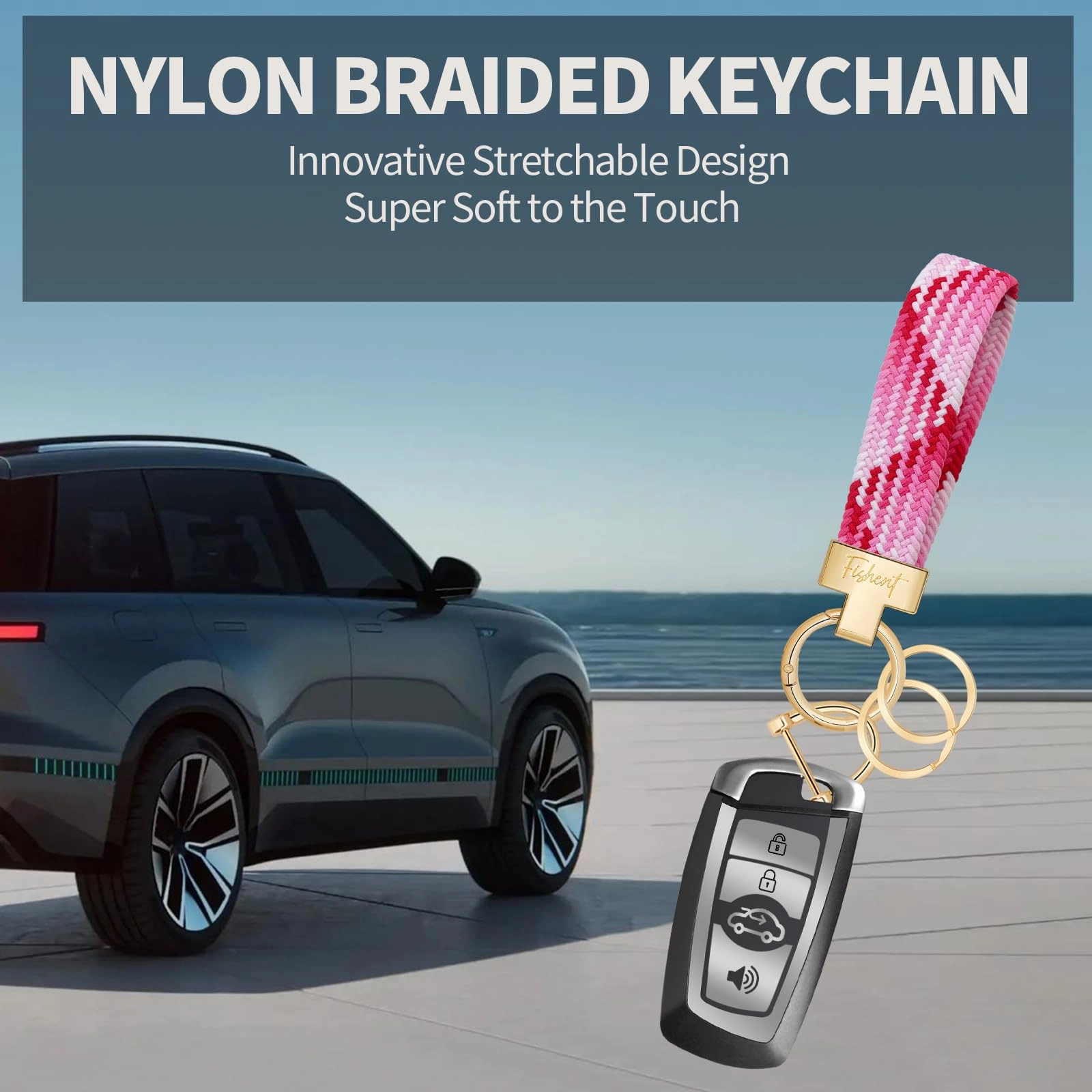 Stretchy Car Keychain - Fun