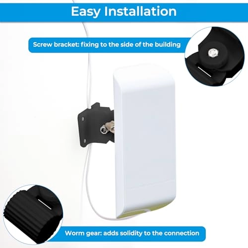 Wall Mount Bracket Kit - NS-5AC Loco5AC NSM5 LocoM5 NSM2 LocoM2 LTU Lite