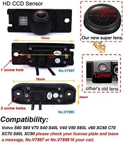 Reversing Camera - 170 Degree 1280 x 720 pixels