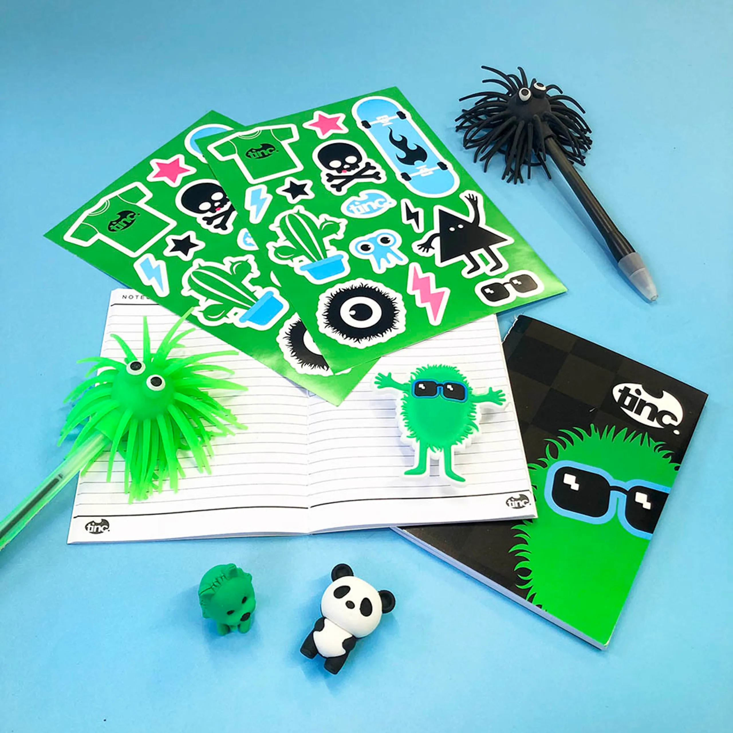 Green Sticker Book