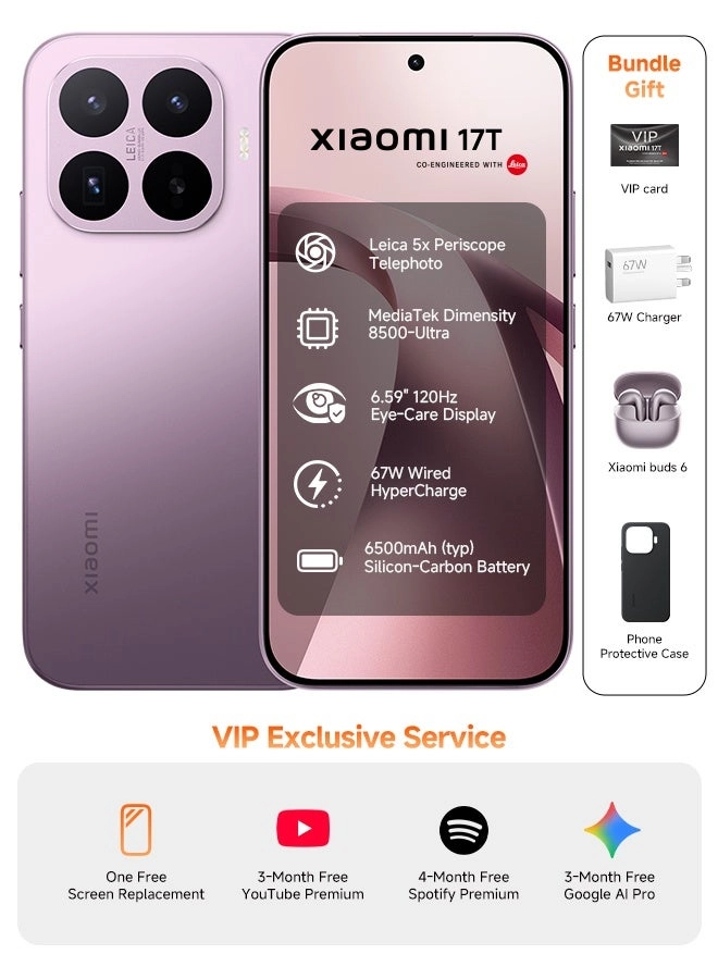 17t 12GB 512GB + Bud 6