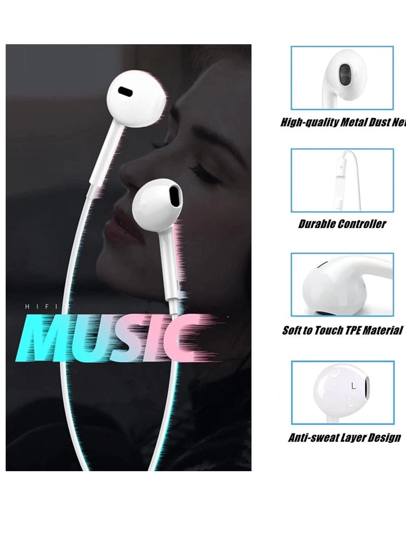 Lightning Headphone Wired Headset