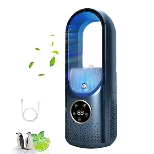 Portable Air Conditioner - 700ml 7-color LED 2H/4H Timer