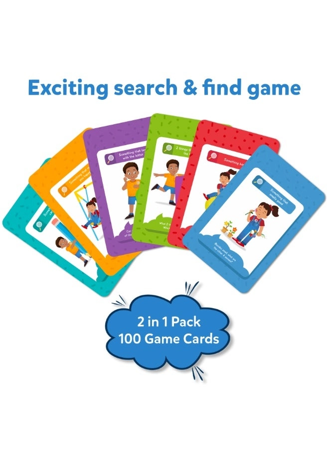 Found It Indoor & Outdoor Combo - Card Game Scavenger Hunt