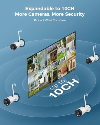 WK-10CA-4HBY08-AT - up to 10 cameras 10 channels 8MP