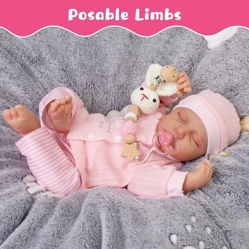 Reborn Baby Doll - 20-Inch Cloth Body Ages 3+