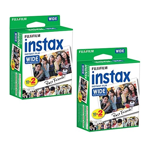 Instax Wide Instant Film - X2 10.6 x 8.4 cm + Photo Frames