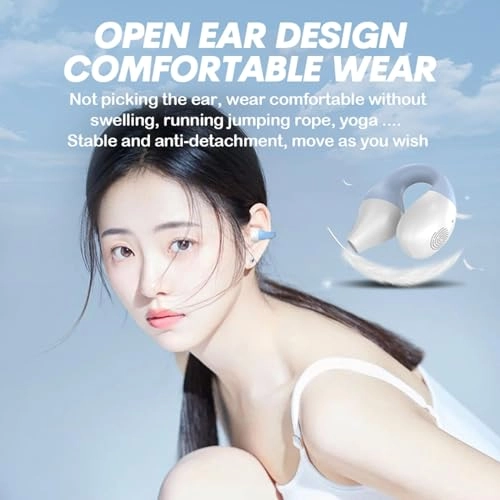 Open Ear Bone Conduction Headphones Wireless Headphone